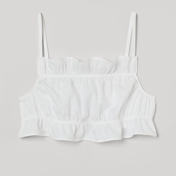 Small white tank from H&M ! Never worn! - Picture 1 of 3